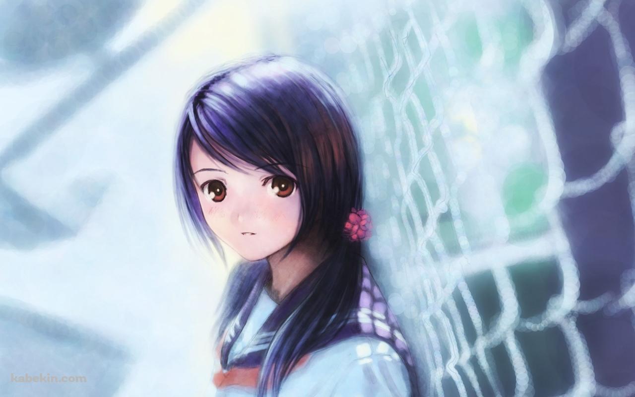 女子高生 イラストの壁紙(1280px x 800px) 高画質 PC・デスクトップ用