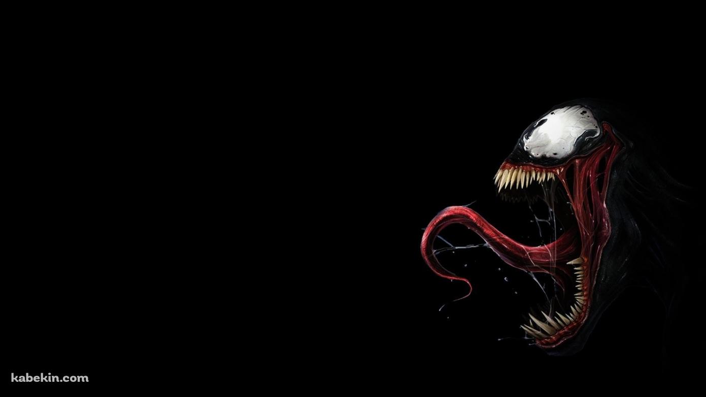ヴェノム MARVELの壁紙(1391px x 783px) 高画質 PC・デスクトップ用