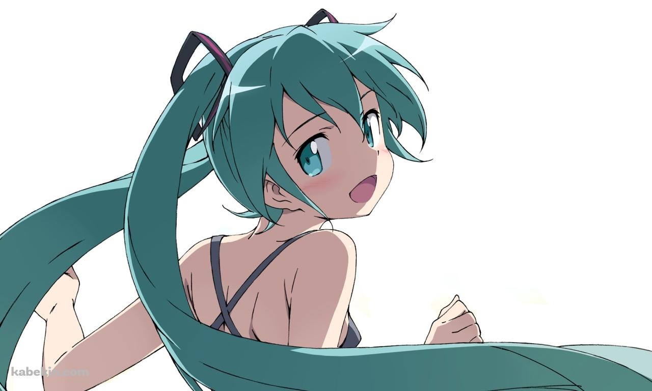 ツインテール 初音ミクの壁紙(1280px x 768px) 高画質 PC・デスクトップ用