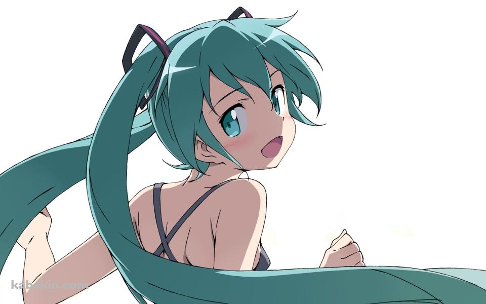 ツインテール 初音ミクの壁紙(960px x 600px) 高画質 PC・デスクトップ用