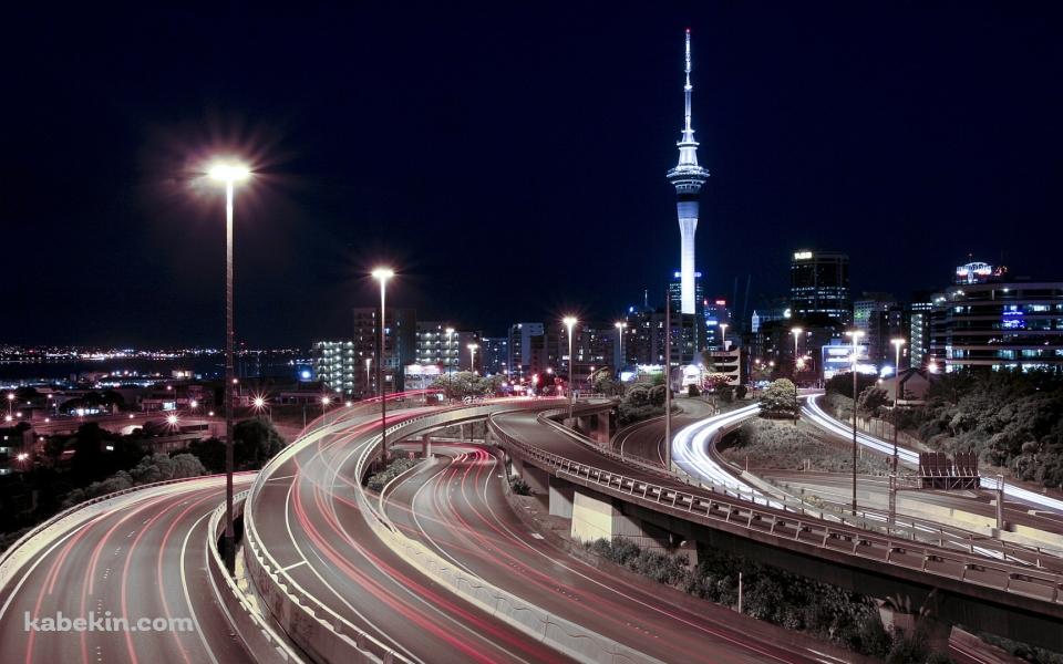 ニュージーランドの入り組んだ道路の壁紙(960px x 600px) 高画質 PC・デスクトップ用