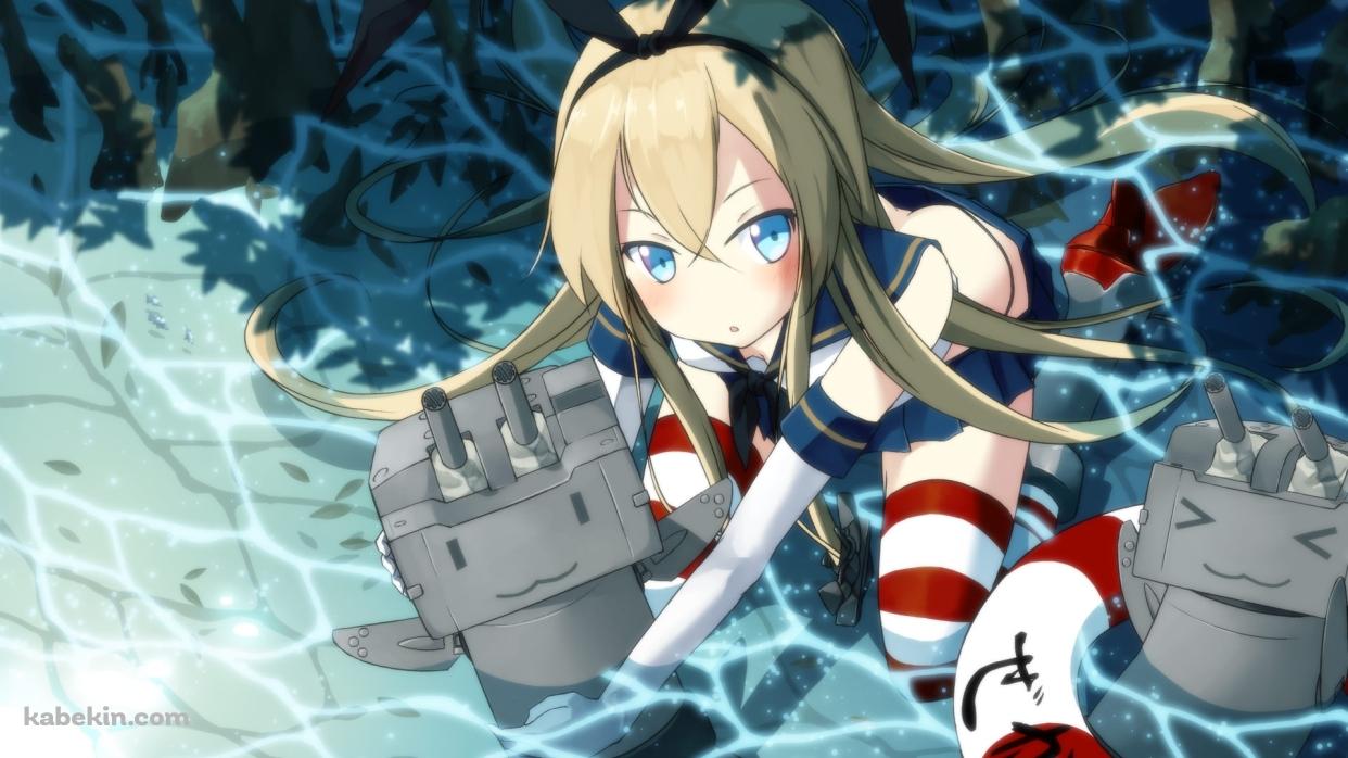 艦隊これくしょん 島風の壁紙(1242px x 698px) 高画質 PC・デスクトップ用