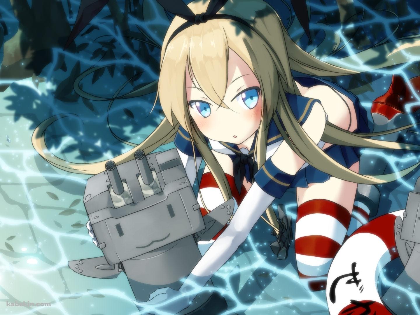 艦隊これくしょん 島風の壁紙(1440px x 1080px) 高画質 PC・デスクトップ用