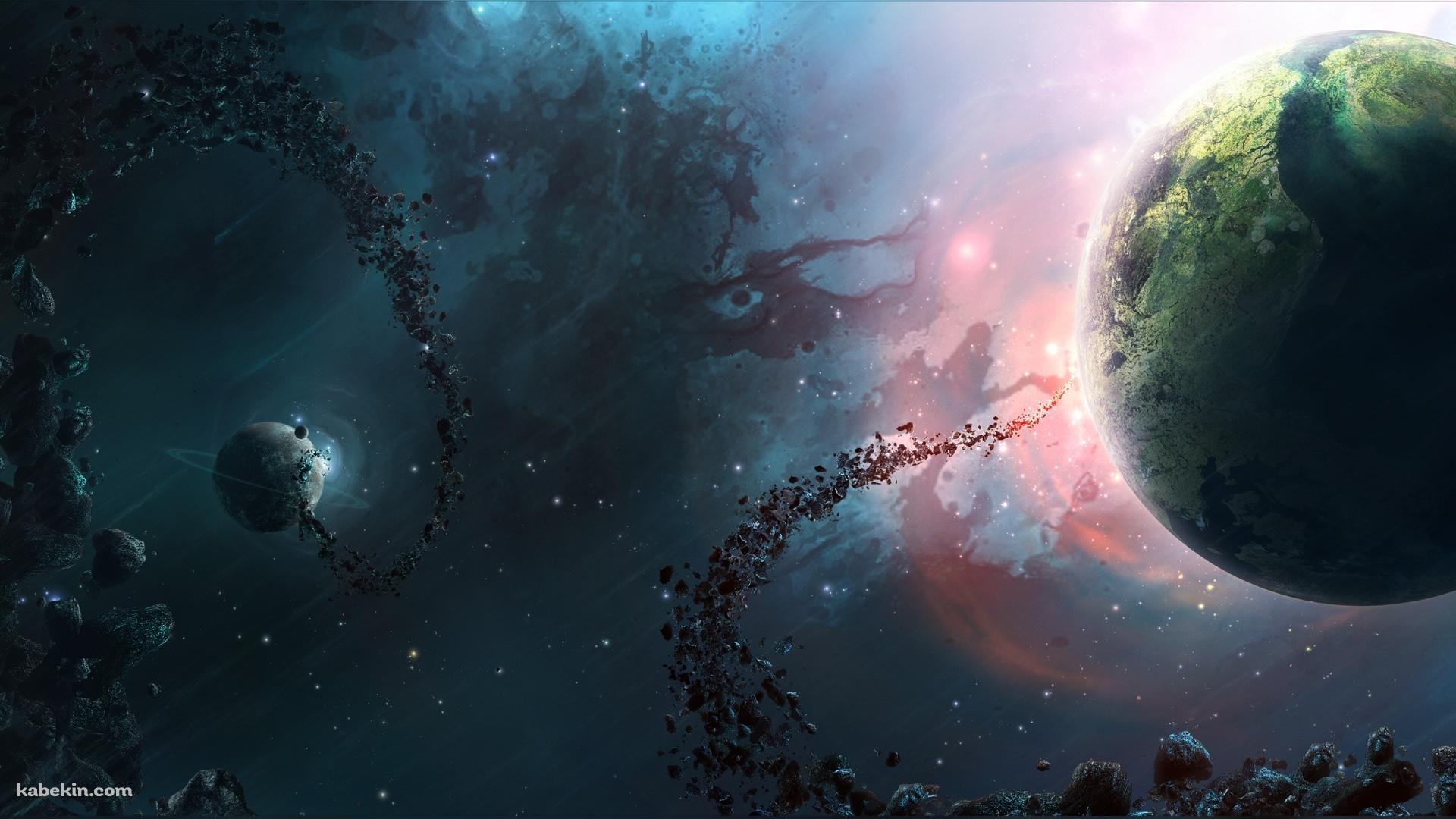 連なる星屑の壁紙(1920px x 1080px) 高画質 PC・デスクトップ用