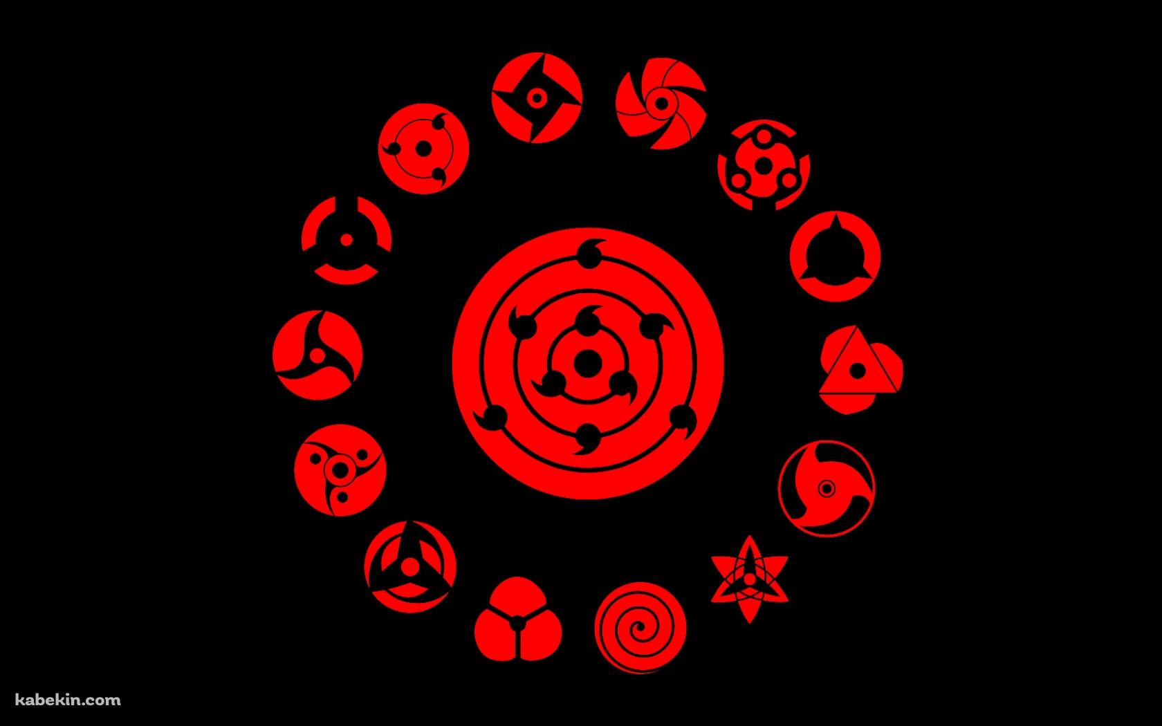 万華鏡写輪眼 NARUTOの壁紙(1680px x 1050px) 高画質 PC・デスクトップ用