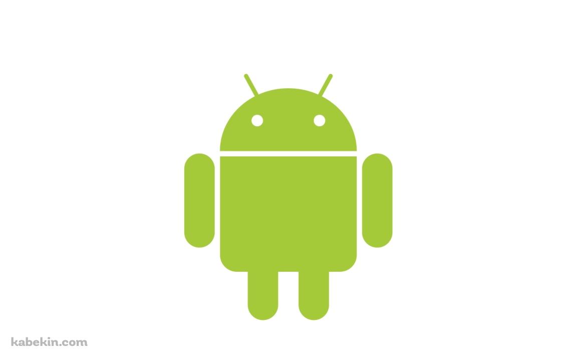 Android ドロイド 黄緑の壁紙(1152px x 720px) 高画質 PC・デスクトップ用