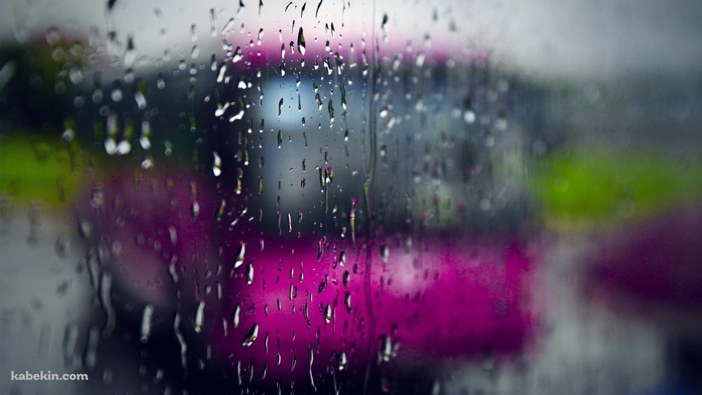 雨の日の壁紙(1391px x 783px) 高画質 PC・デスクトップ用