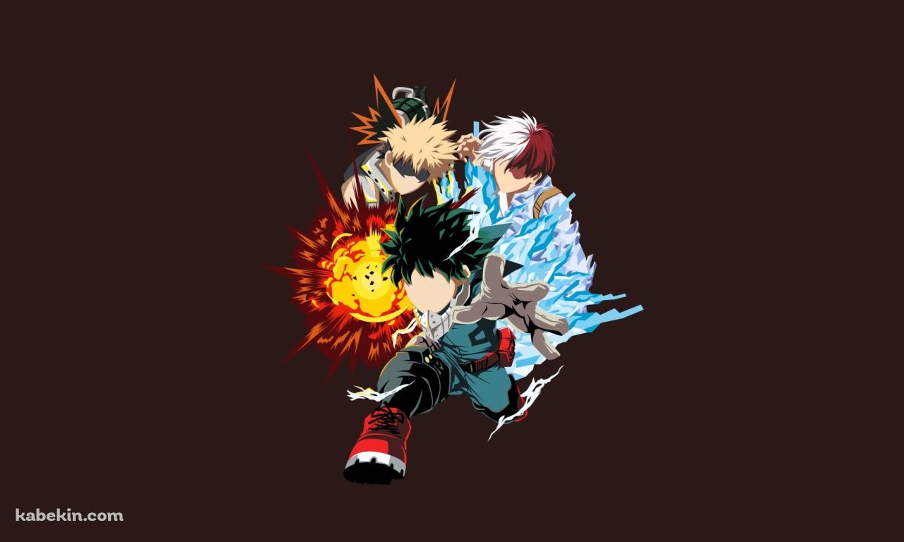 僕のヒーローアカデミア ミニマル ヒロアカの壁紙(1280px x 768px) 高画質 PC・デスクトップ用