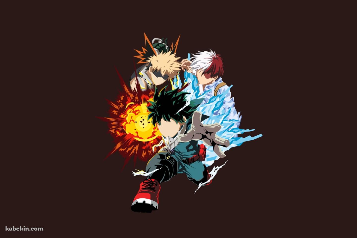 僕のヒーローアカデミア ミニマル ヒロアカの壁紙(1440px x 960px) 高画質 PC・デスクトップ用