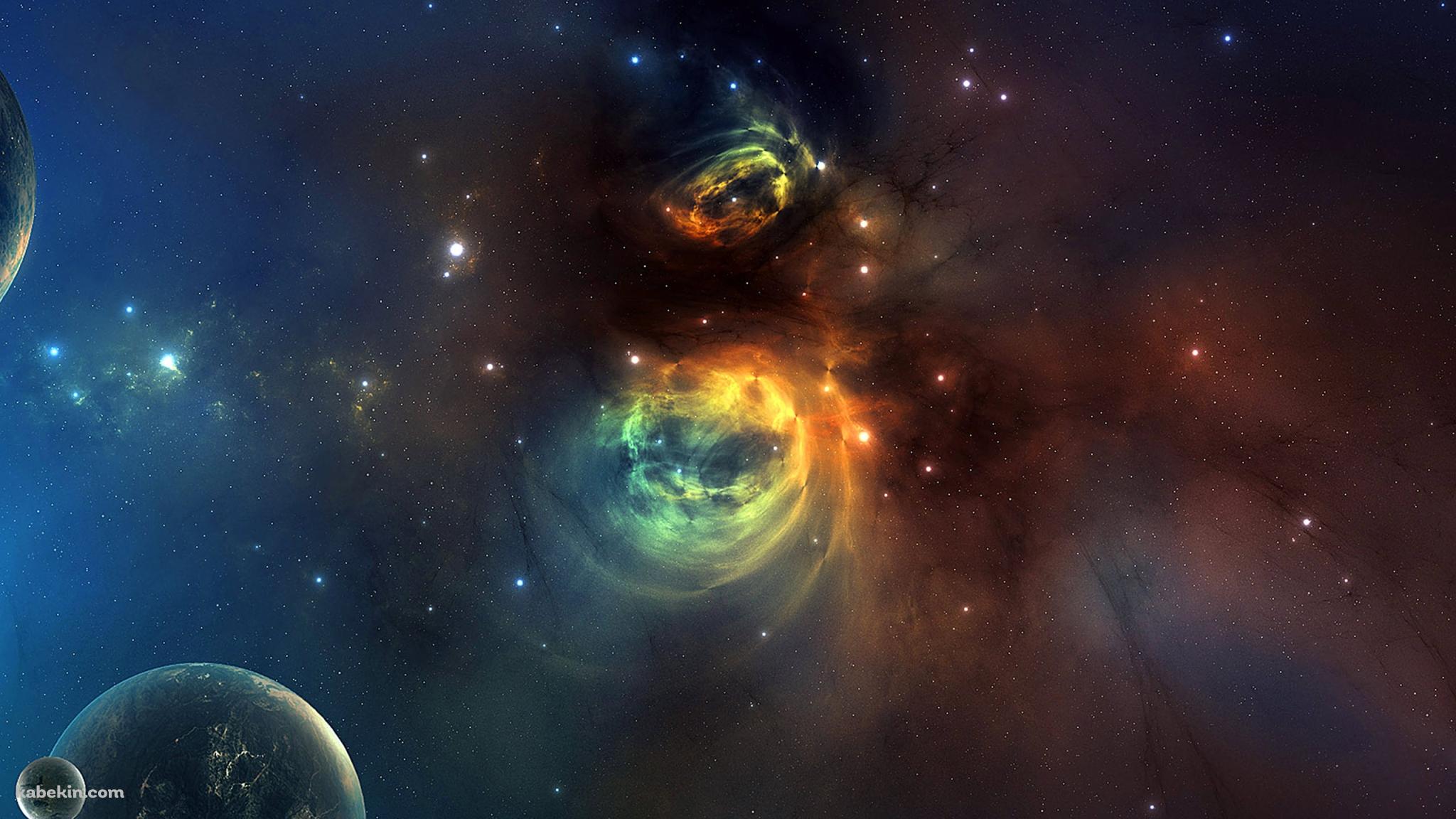 Outer Space Starsの壁紙(2048px x 1152px) 高画質 PC・デスクトップ用