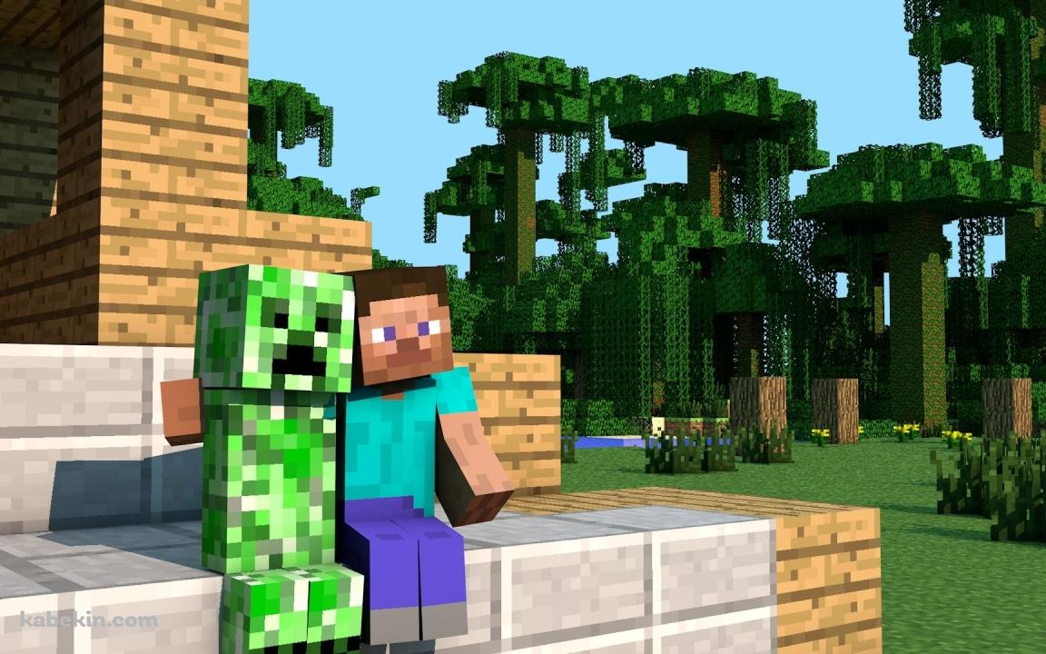minecraft creeperの壁紙(1152px x 720px) 高画質 PC・デスクトップ用