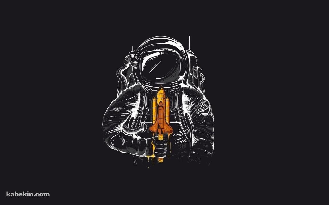 宇宙飛行士 スペースシャトルのアイスの壁紙(1152px x 720px) 高画質 PC・デスクトップ用