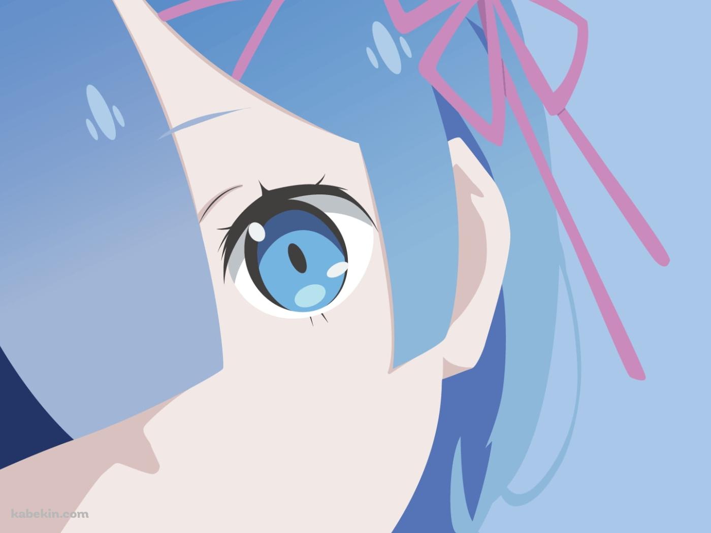 Re：ゼロから始める異世界生活 レム ベクターの壁紙(1400px x 1050px) 高画質 PC・デスクトップ用