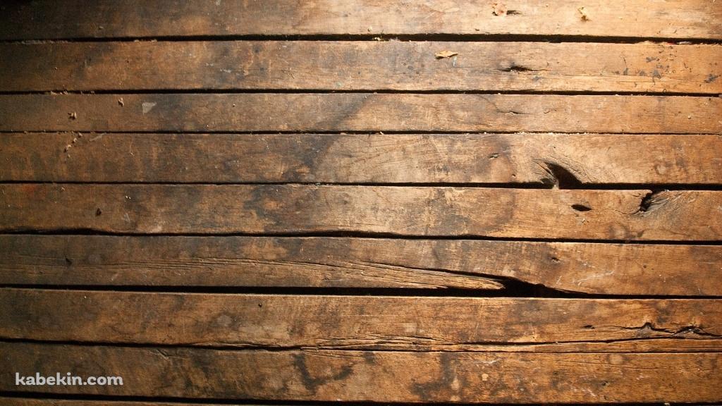 古く汚れた木の壁紙(1024px x 576px) 高画質 PC・デスクトップ用