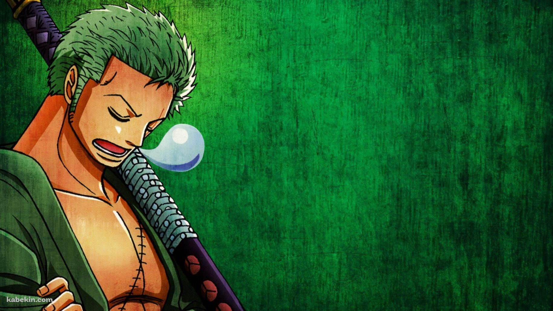 居眠りするロロノア・ゾロ ONE PIECEの壁紙(1829px x 1029px) 高画質 PC・デスクトップ用