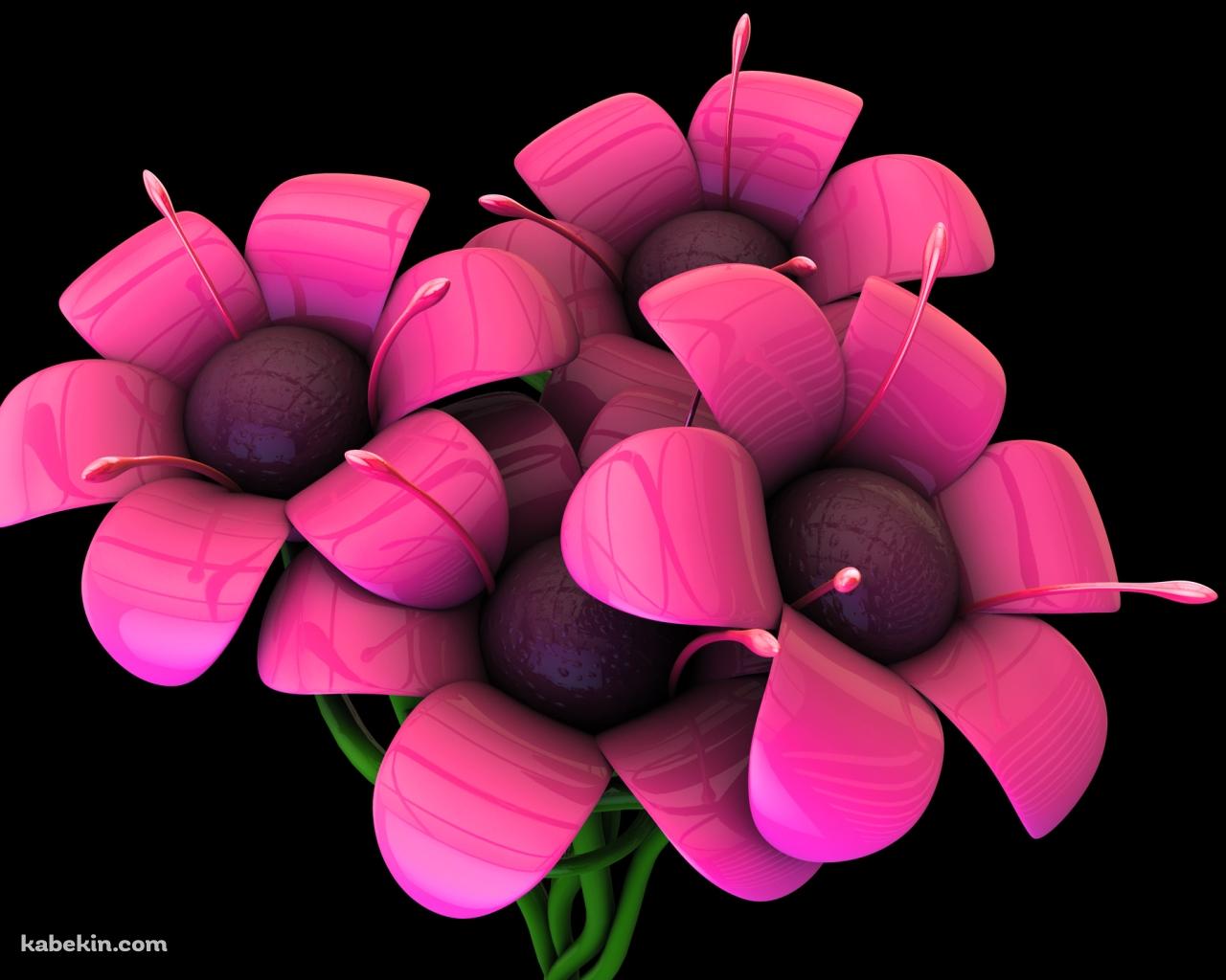 CGの花の壁紙(1280px x 1024px) 高画質 PC・デスクトップ用