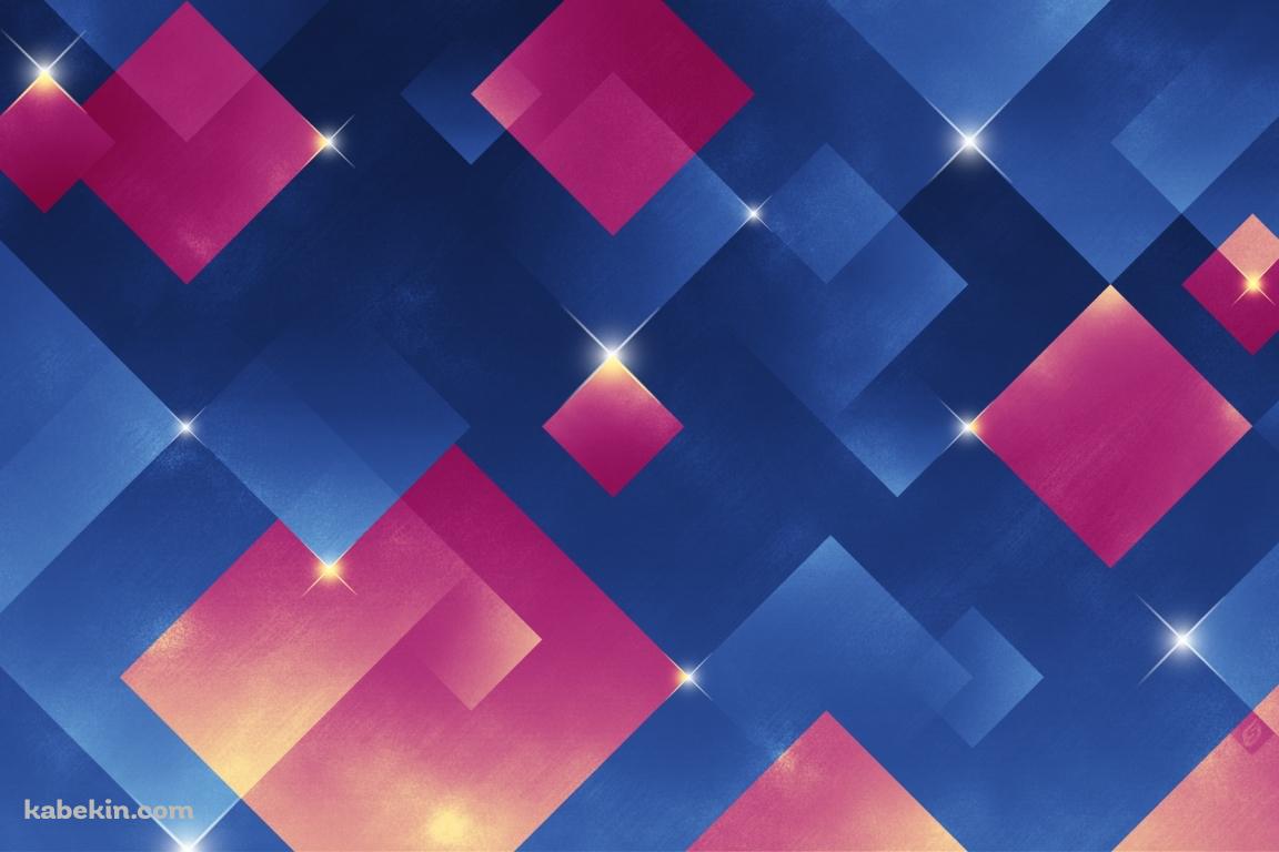 赤と青のスクウェアの壁紙(1152px x 768px) 高画質 PC・デスクトップ用