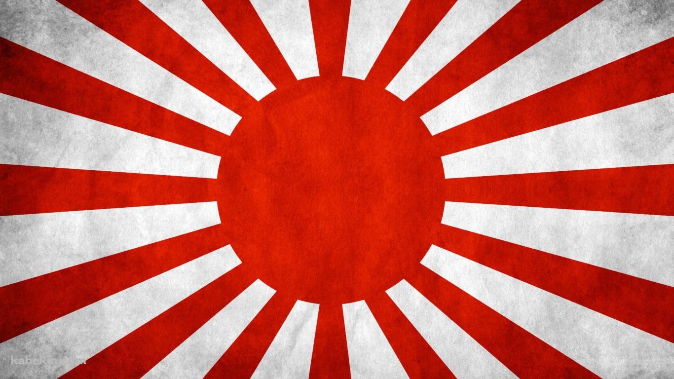 旭日旗 日章旗の壁紙(1366px x 768px) 高画質 PC・デスクトップ用