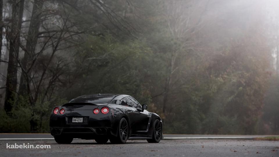 日産 GT R 黒の壁紙(960px x 540px) 高画質 PC・デスクトップ用