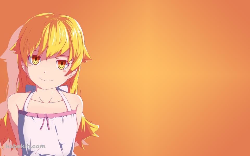 化物語 忍野忍 オレンジの壁紙(960px x 600px) 高画質 PC・デスクトップ用