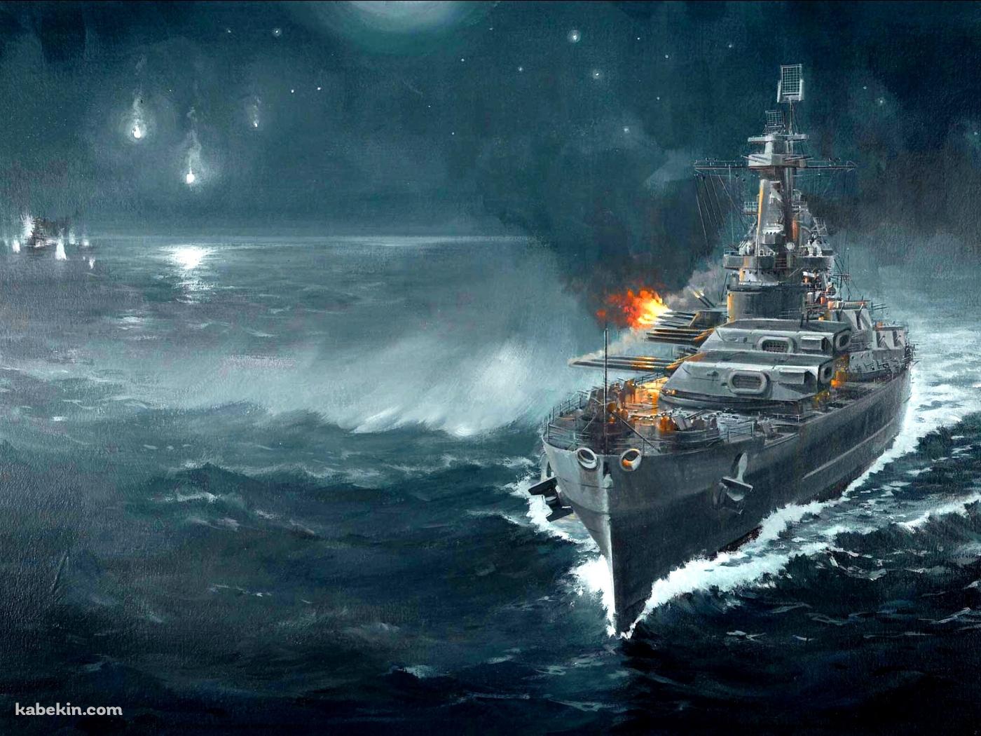 海戦の壁紙(1400px x 1050px) 高画質 PC・デスクトップ用