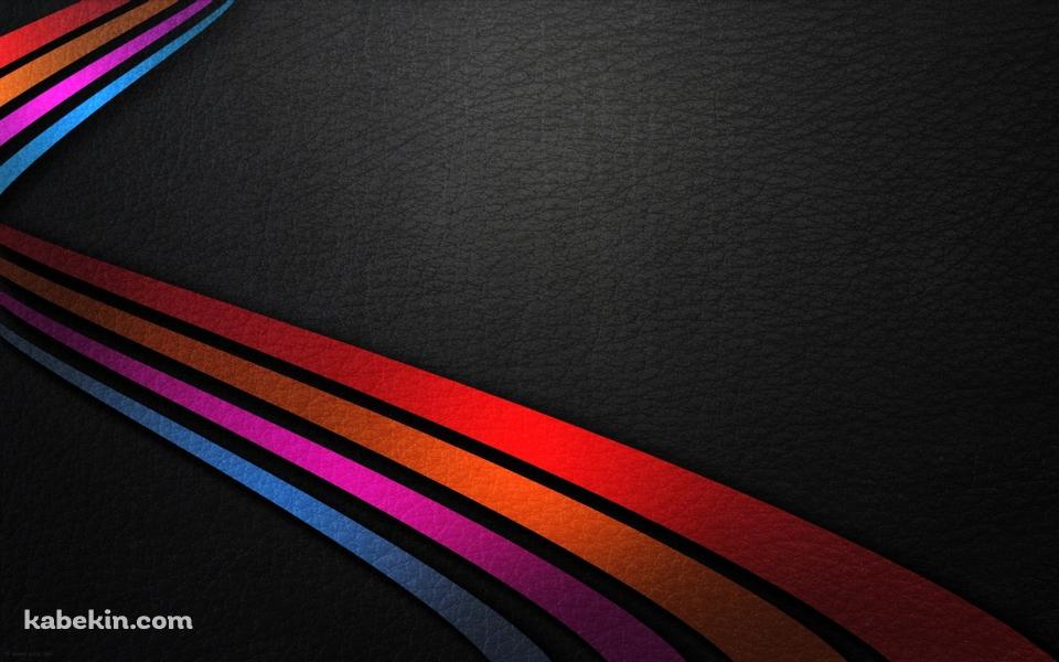 4色のストライプの壁紙(960px x 600px) 高画質 PC・デスクトップ用