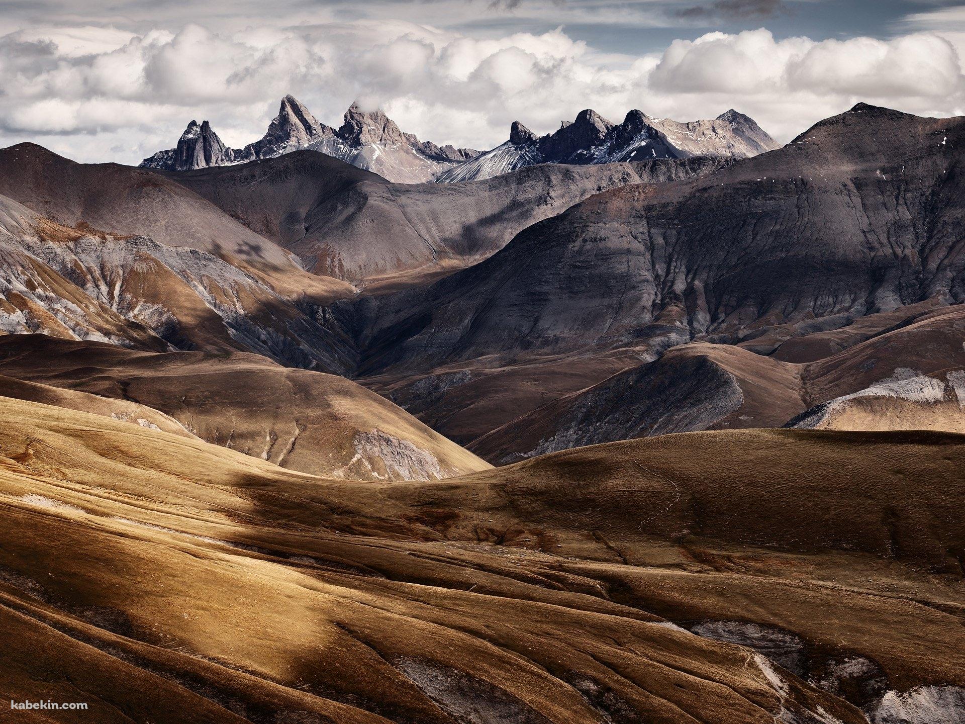 フランスの荒れた山の壁紙(1920px x 1440px) 高画質 PC・デスクトップ用