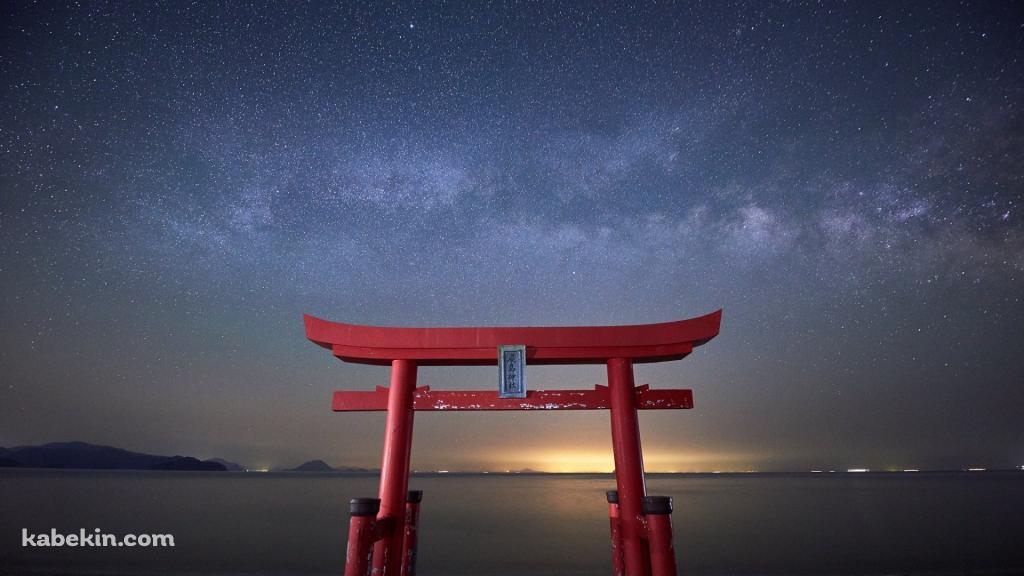 世界遺産 厳島神社の壁紙(1024px x 576px) 高画質 PC・デスクトップ用