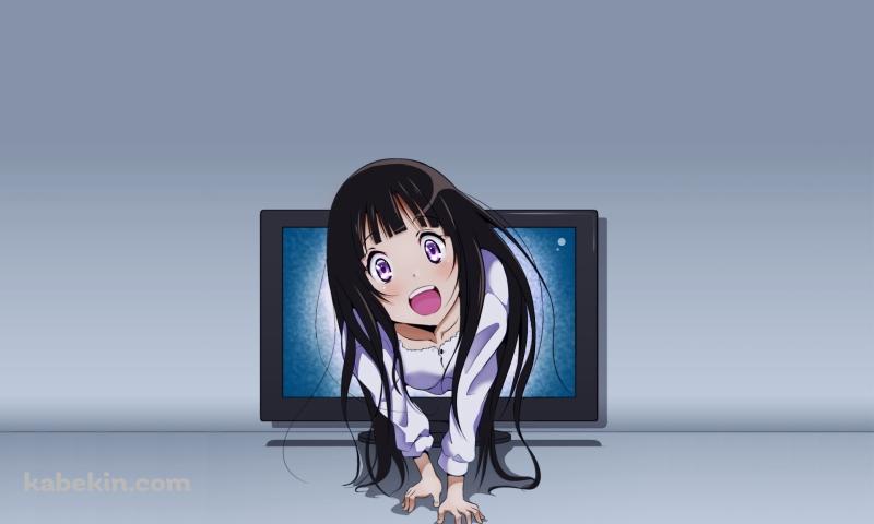 氷菓 千反田える 貞子の壁紙(800px x 480px) 高画質 PC・デスクトップ用