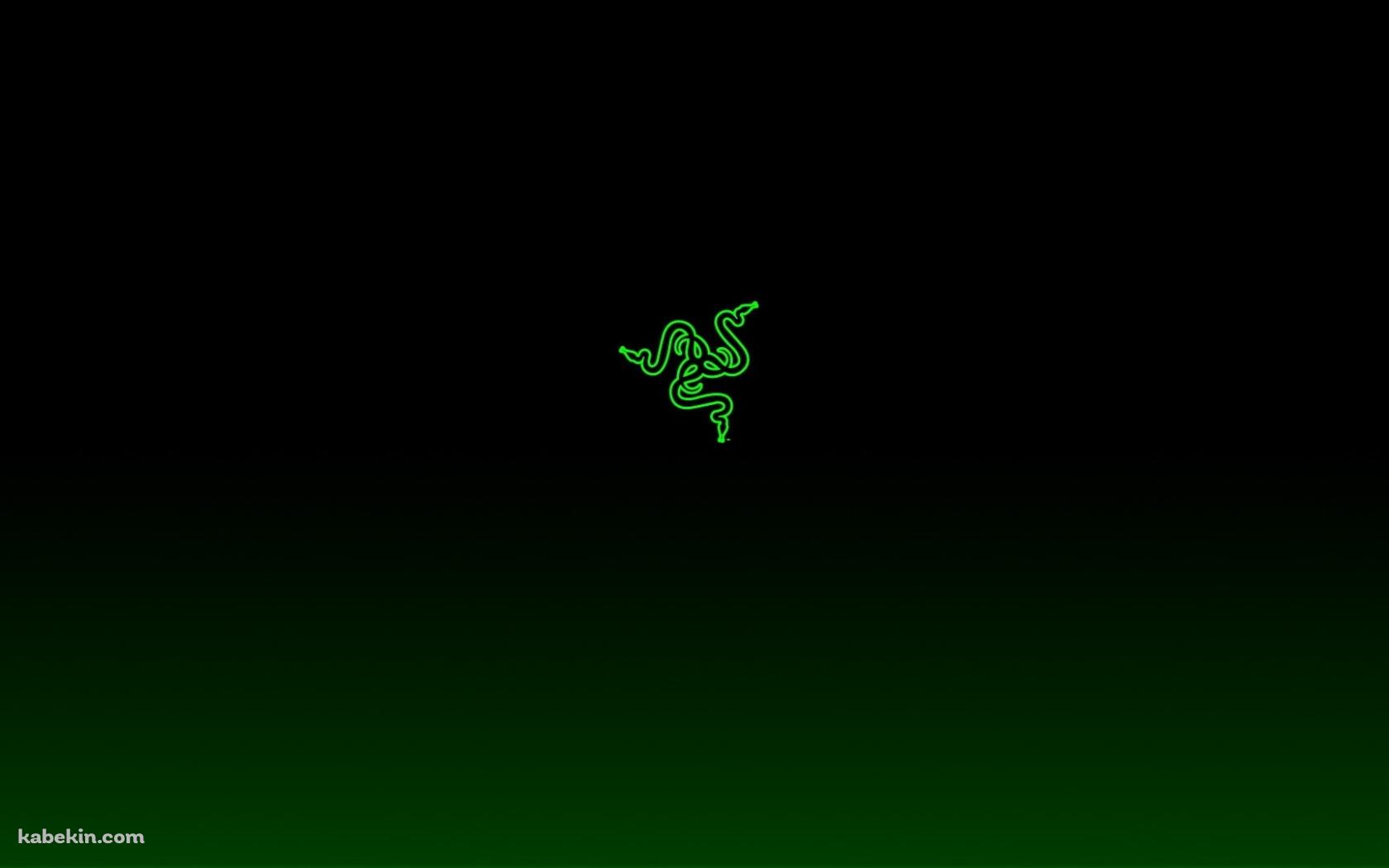 RAZER 緑の壁紙(1680px x 1050px) 高画質 PC・デスクトップ用