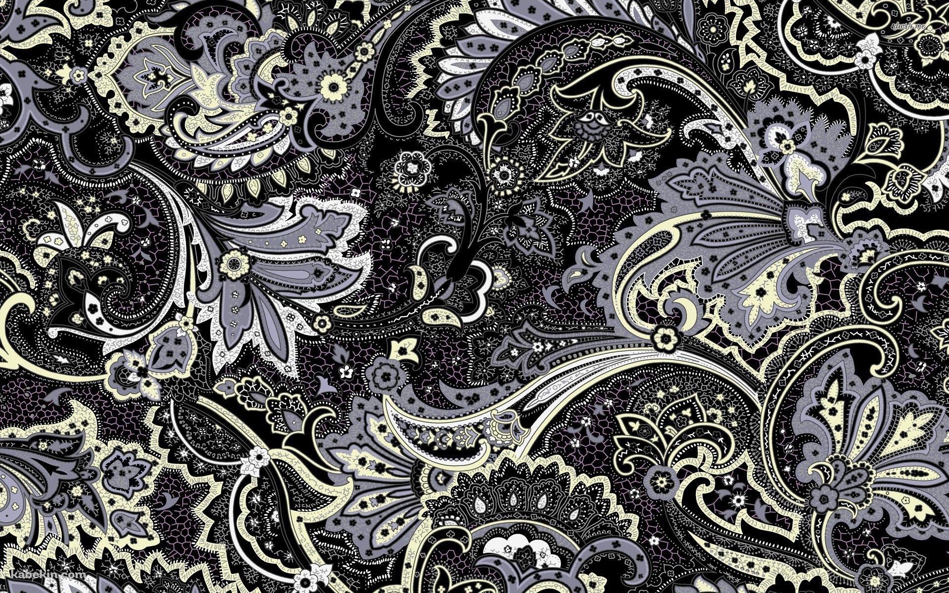 フラワーパターンの壁紙(1920px x 1200px) 高画質 PC・デスクトップ用