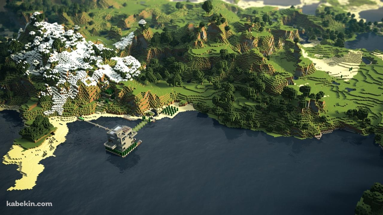 マインクラフトの景観 / マイクラの壁紙(1280px x 720px) 高画質 PC・デスクトップ用