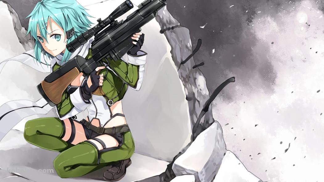 SAO スナイパー シノンの壁紙(1051px x 591px) 高画質 PC・デスクトップ用