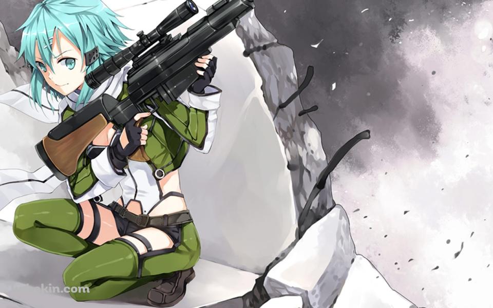 SAO スナイパー シノンの壁紙(960px x 600px) 高画質 PC・デスクトップ用