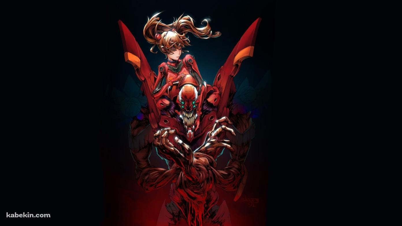 エヴァンゲリオン リアルな飛鳥の壁紙(1391px x 783px) 高画質 PC・デスクトップ用