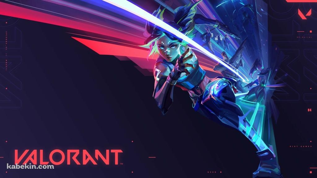 VALORANT ネオン NEONの壁紙(1024px x 576px) 高画質 PC・デスクトップ用