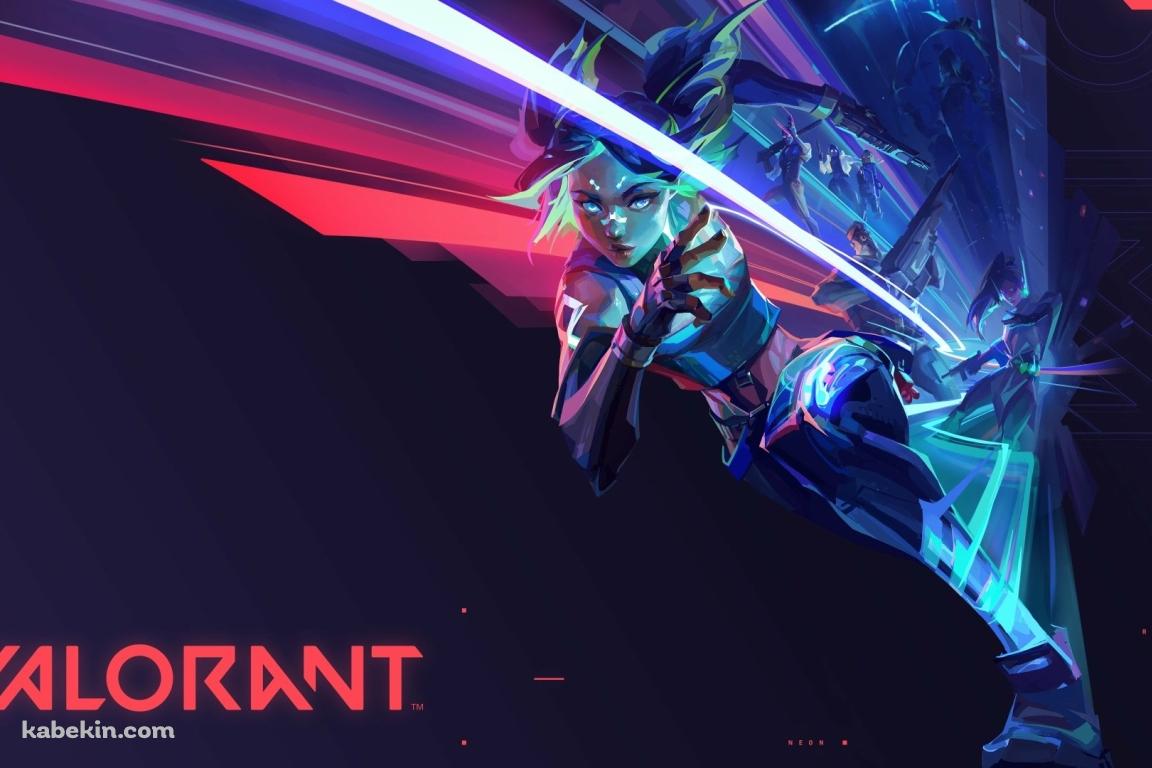 VALORANT ネオン NEONの壁紙(1152px x 768px) 高画質 PC・デスクトップ用