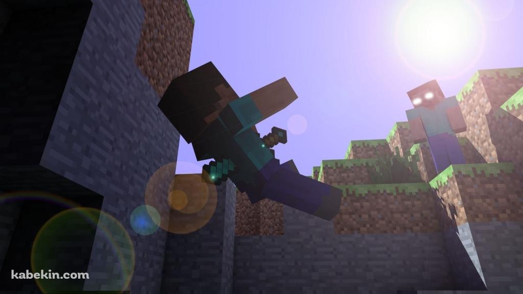 マインクラフト マイクラ 事件の壁紙(1024px x 576px) 高画質 PC・デスクトップ用
