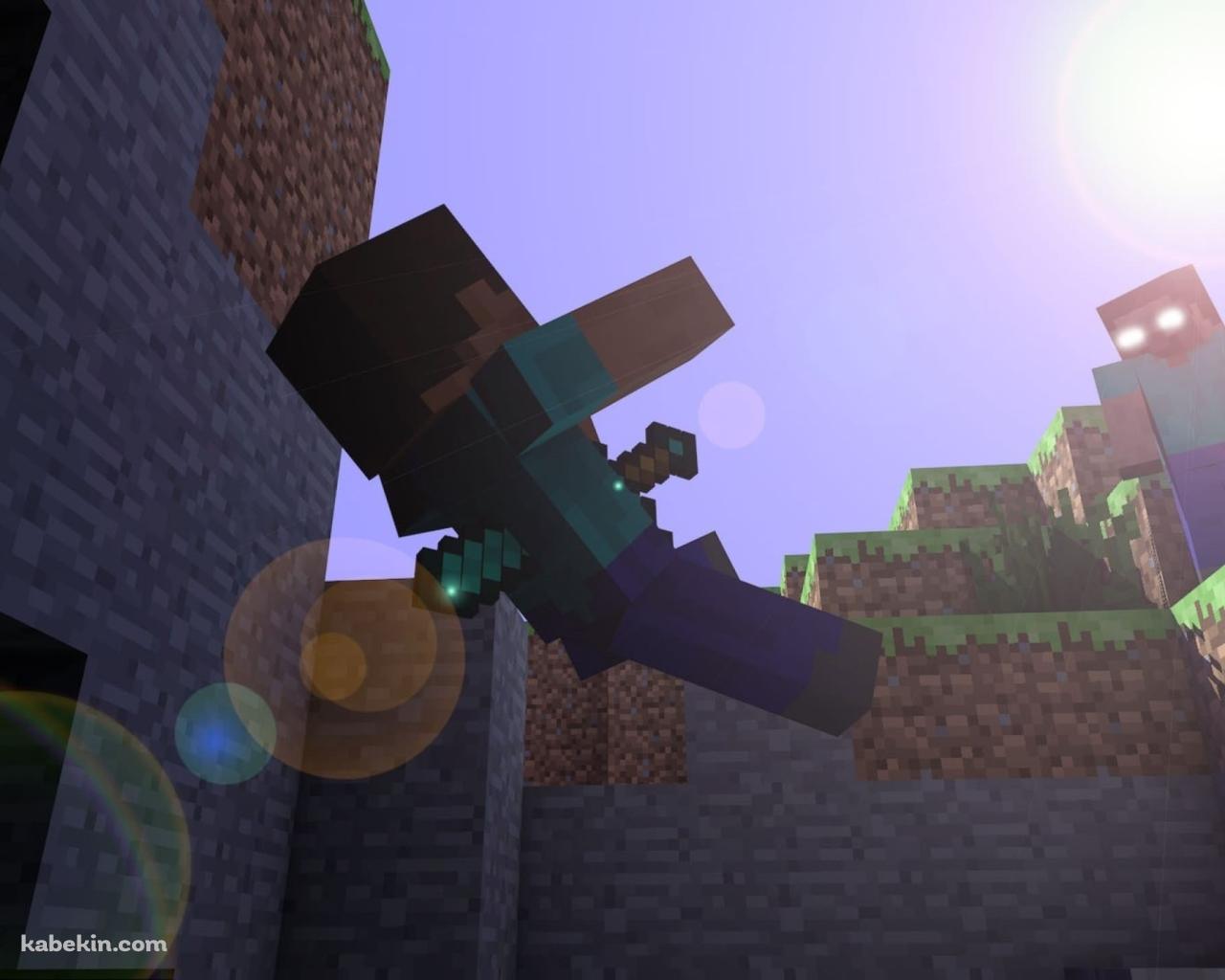 マインクラフト マイクラ 事件の壁紙(1280px x 1024px) 高画質 PC・デスクトップ用