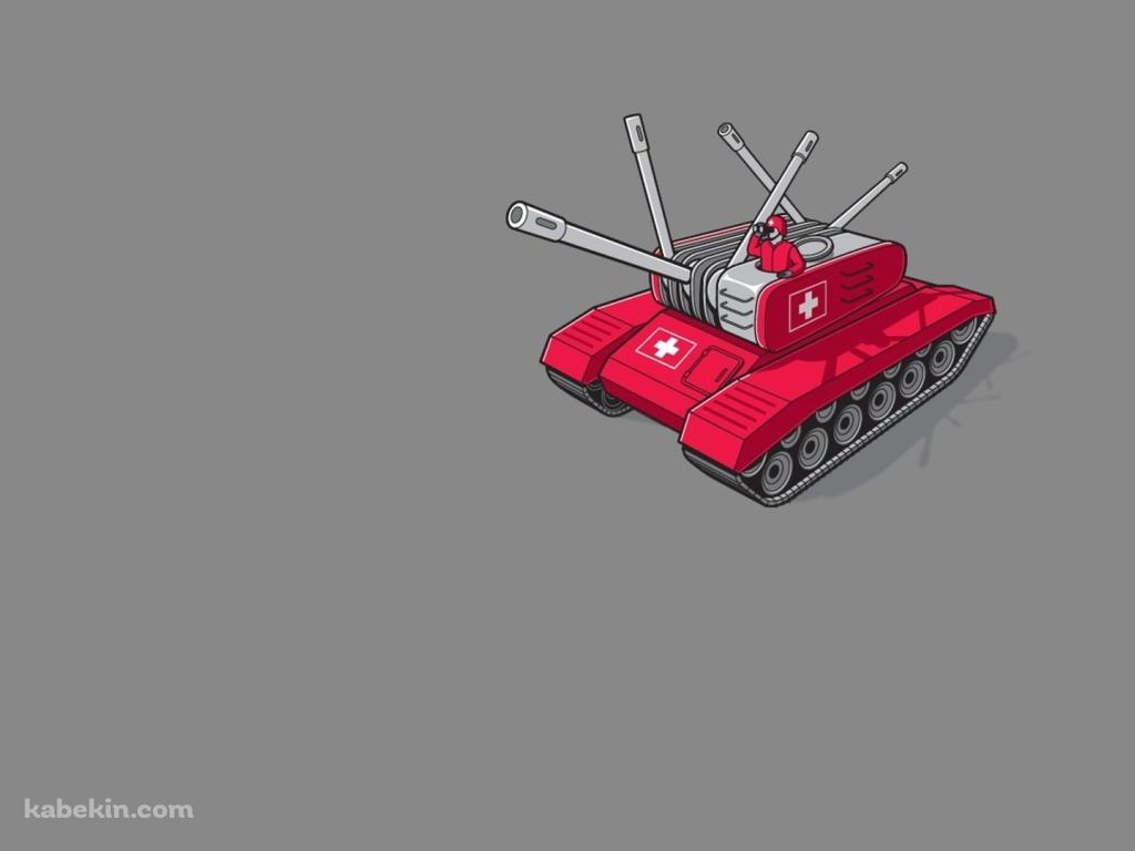 赤い戦車の壁紙(1024px x 768px) 高画質 PC・デスクトップ用