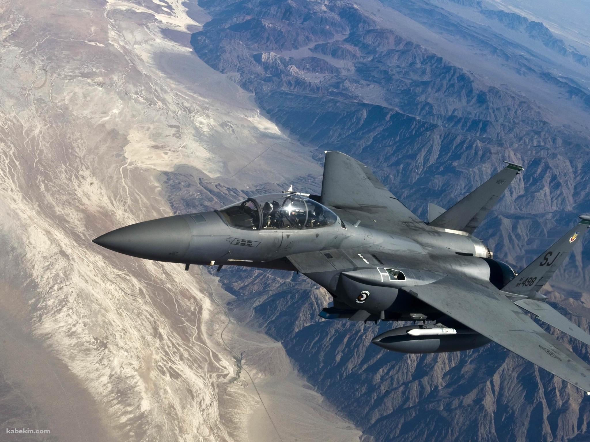 F15 戦闘機の壁紙(2048px x 1536px) 高画質 PC・デスクトップ用