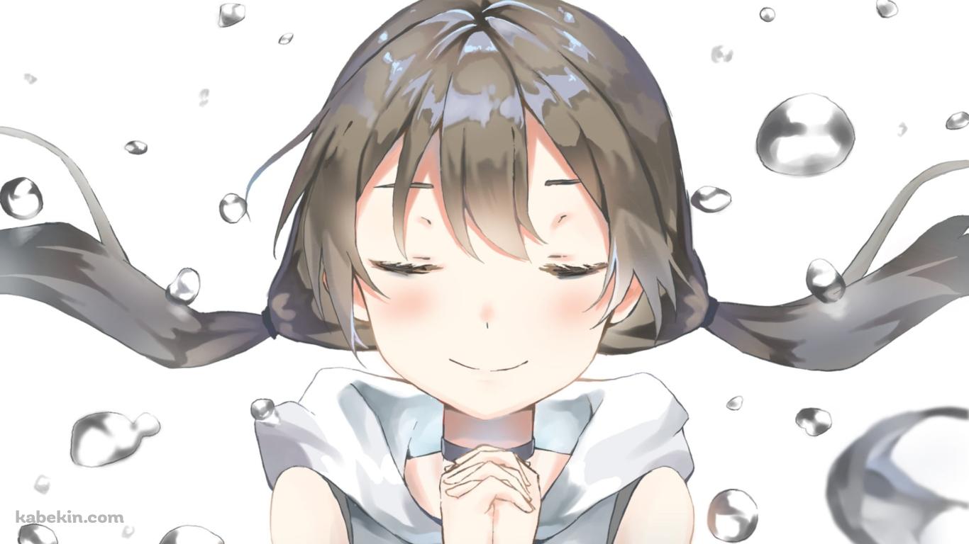 天気の子 天野陽菜の壁紙(1366px x 768px) 高画質 PC・デスクトップ用