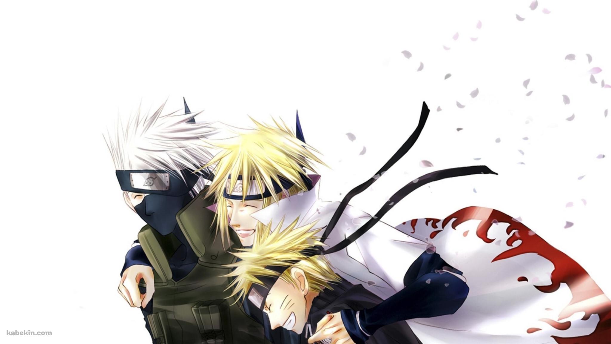 NARUTO カカシ ミナトの壁紙(2048px x 1152px) 高画質 PC・デスクトップ用