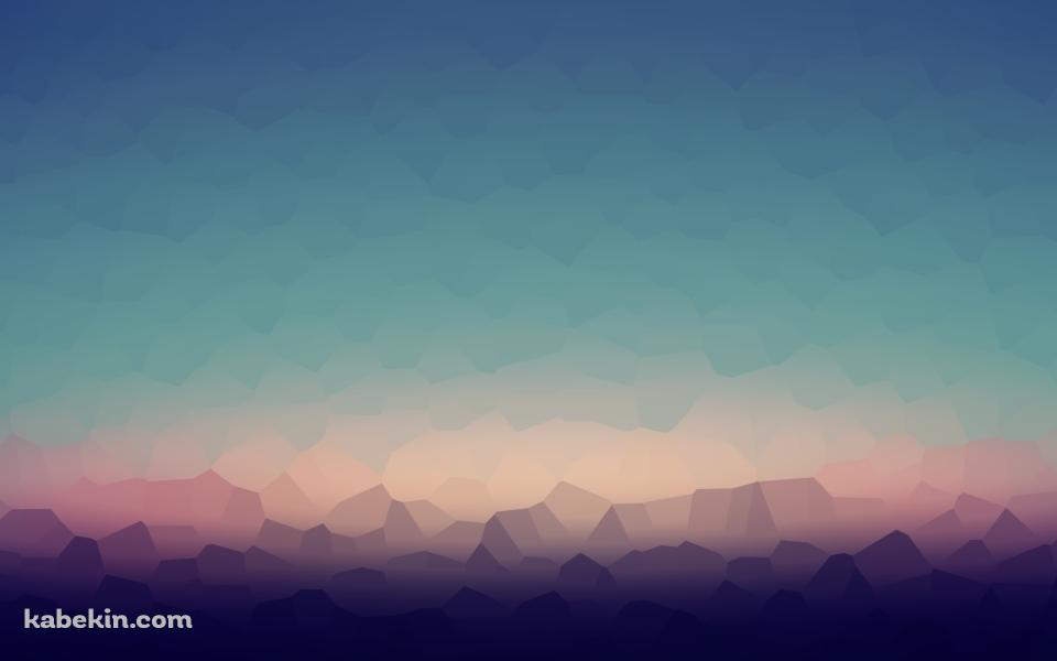 ポリゴンの壁紙(960px x 600px) 高画質 PC・デスクトップ用