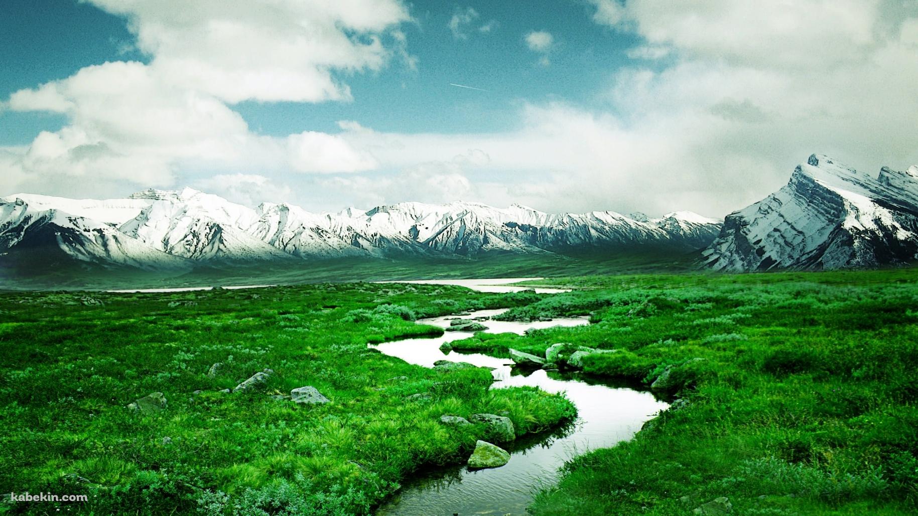 ノルウェー うねる川の壁紙(1829px x 1029px) 高画質 PC・デスクトップ用