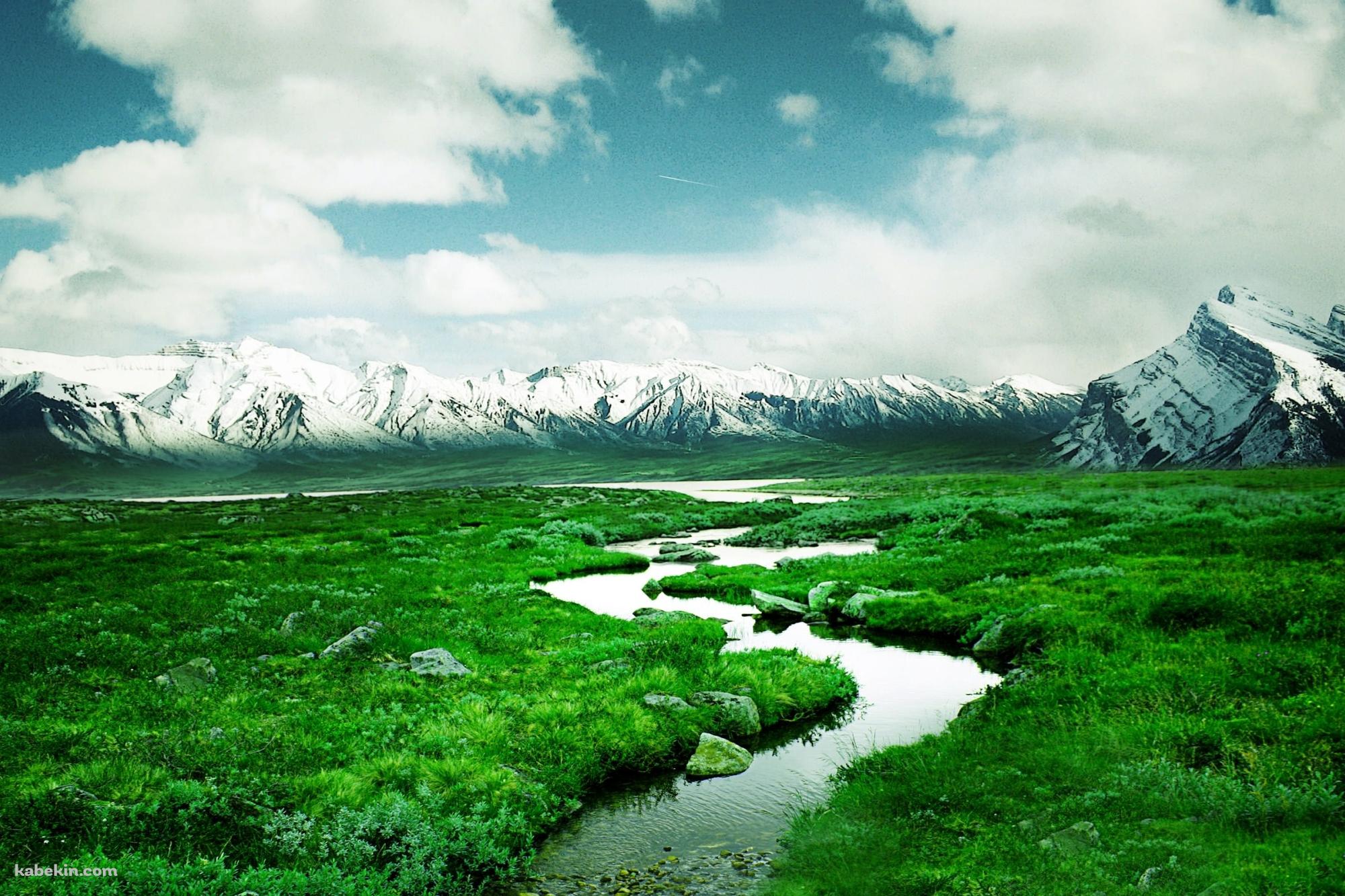 ノルウェー うねる川の壁紙(2000px x 1333px) 高画質 PC・デスクトップ用