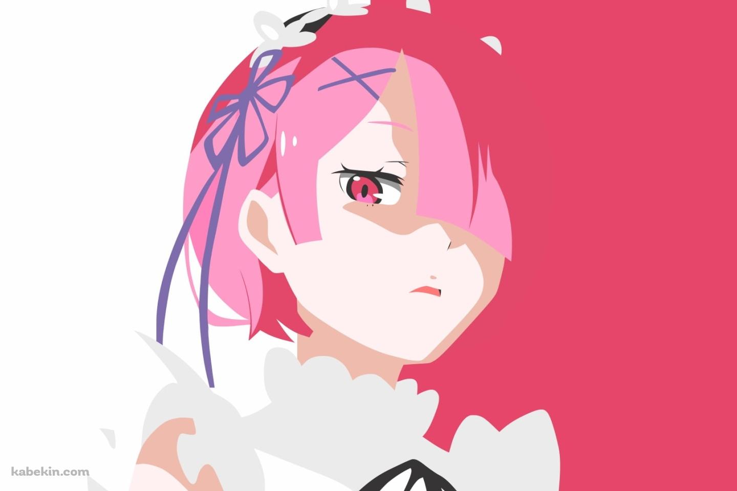 Re：ゼロから始める異世界生活 ラム ベクターの壁紙(1440px x 960px) 高画質 PC・デスクトップ用
