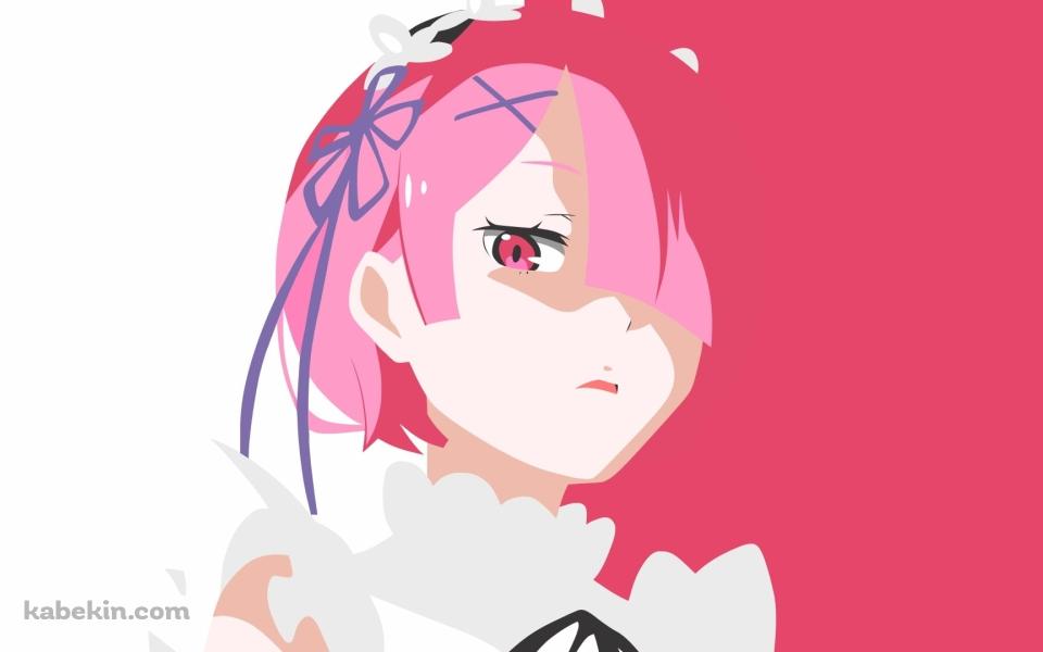 Re：ゼロから始める異世界生活 ラム ベクターの壁紙(960px x 600px) 高画質 PC・デスクトップ用