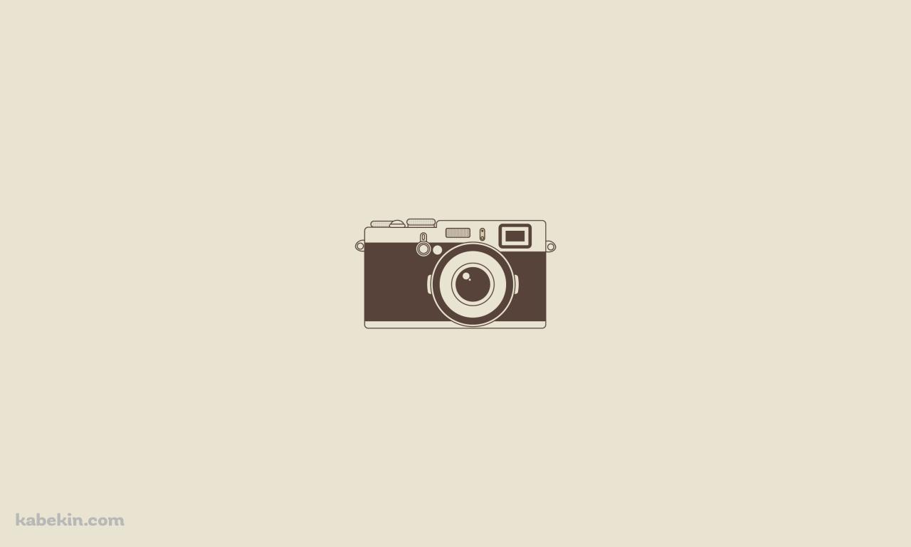 カメラのイラストの壁紙(1280px x 768px) 高画質 PC・デスクトップ用