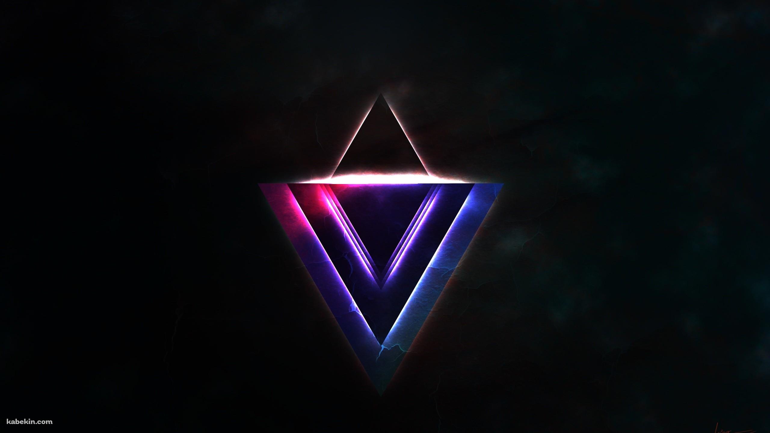 かっこいい光っているエンブレムの壁紙(2560px x 1440px) 高画質 PC・デスクトップ用